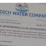 Opportunity Alert Kirandich Water Company Looking For Community Based Group To Offer Sanitation Services