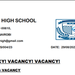 Makini High School Hiring Teachers