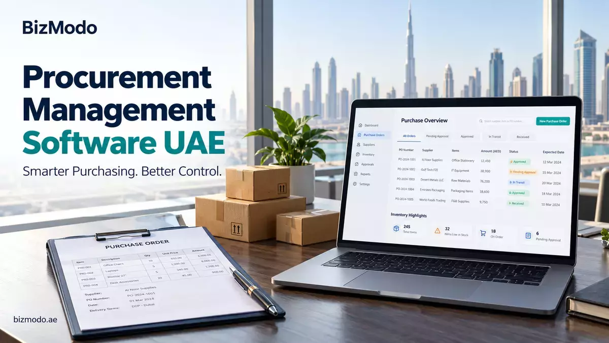 Procurement Software UAE for Managing Purchases Across Branches