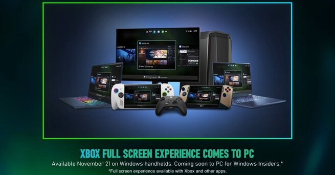 Windows Handhelds Get Xbox Full Screen Tomorrow