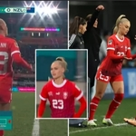 Alisha Lehmann Targeted By 'Creepy Sign' Shown On TV During Women's World Cup