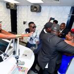 Eric Omondi And Obinna Come To Blows In Kiss Studio