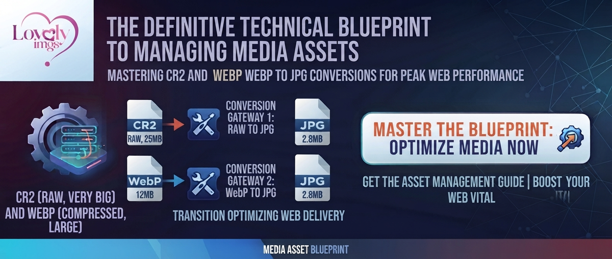 The Definitive Technical Blueprint to Managing Media Assets: Mastering CR2 and WebP Conversions for Peak Web Performance