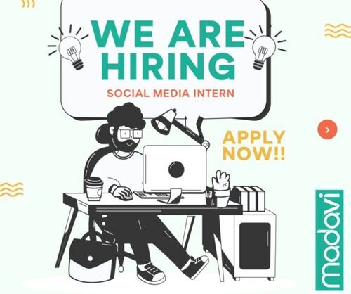 Madavi Hiring Social Media Intern