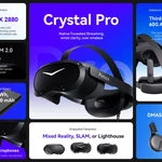 Pimax Crystal Pro: $1400 Standalone VR with 60GHz Streaming