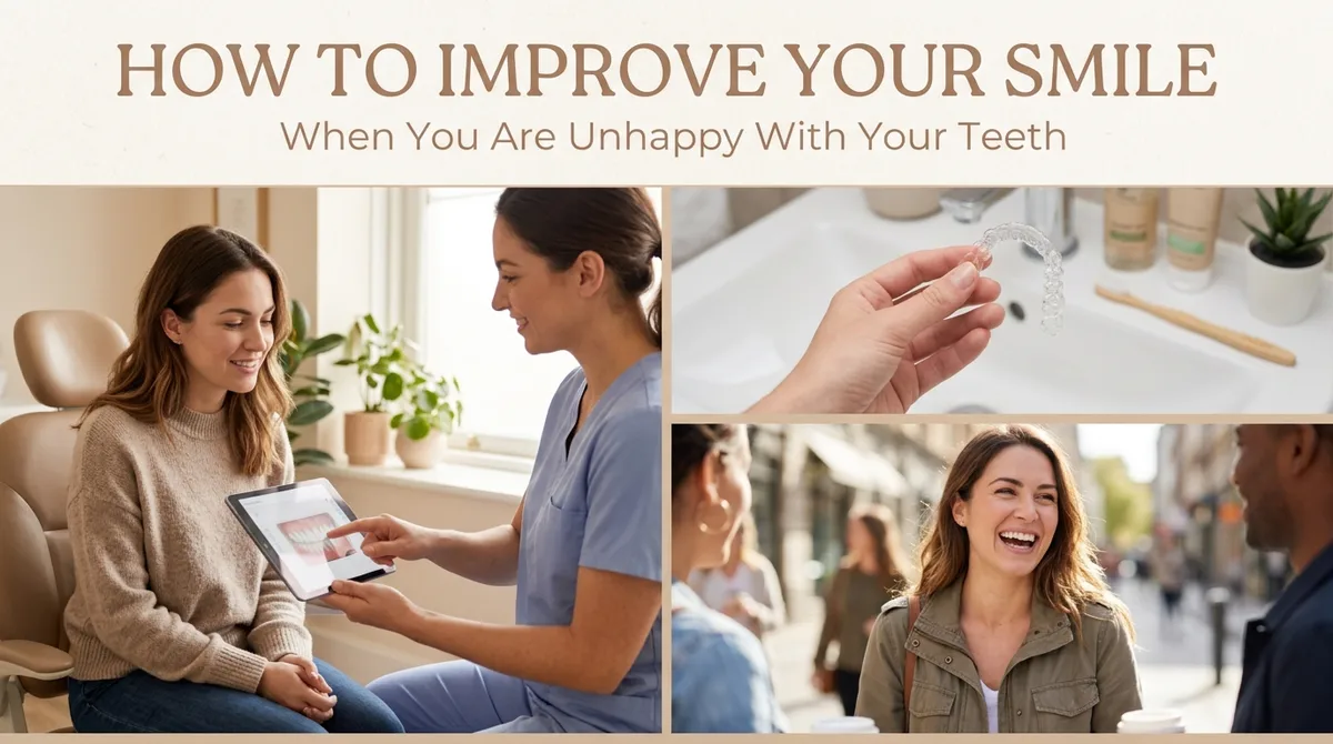 How to Improve Your Smile When You Are Unhappy With Your Teeth