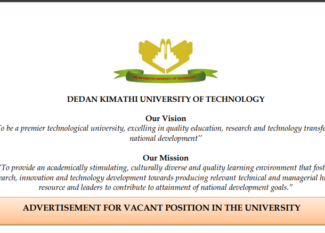 Higher Education Loans Board (HELB) Subsequent Loan Application For 2023/2024 Is Now Open At Dedan Kimathi University Of Technol