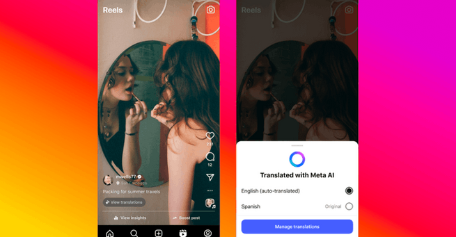 Meta AI Voice Translations Bring Reels to Global Audiences