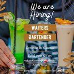 Waiters And Bartender Needed