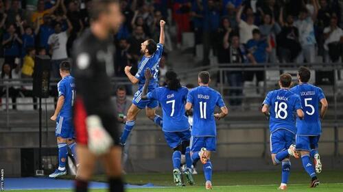 Italy Cruised Past Malta To Keep Alive Their Hopes Of Toppling England To Win Group C.