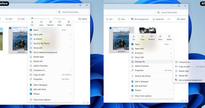 Microsoft Speeds Up and Declutters File Explorer