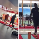 Footage Emerges Of The 'Banished' Arsenal Players Training Separately From The First Team