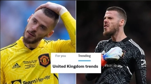 David de Gea Is Trending After Manchester United's Defeat To Galatasaray