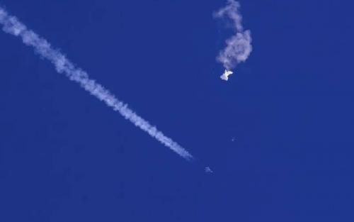 US Downs Chinese Balloon, Drawing A Threat From China