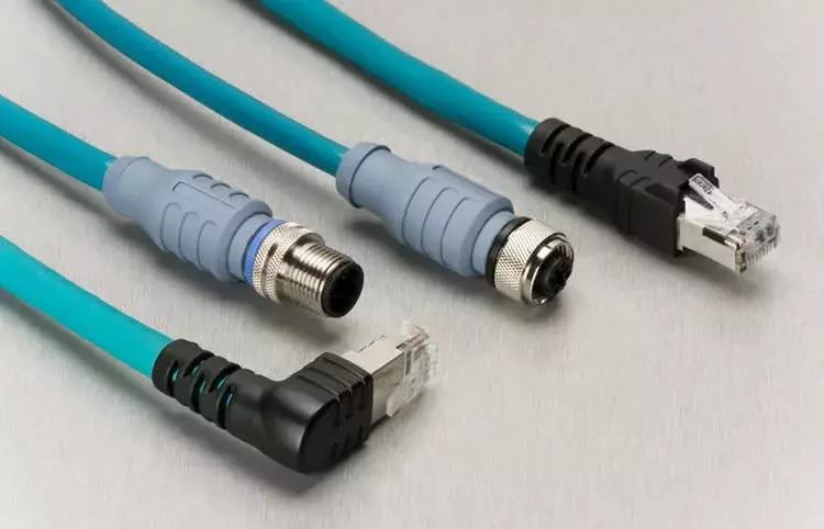 Gigabit Ethernet Series Watertight Cable Assembly for Harsh Environments