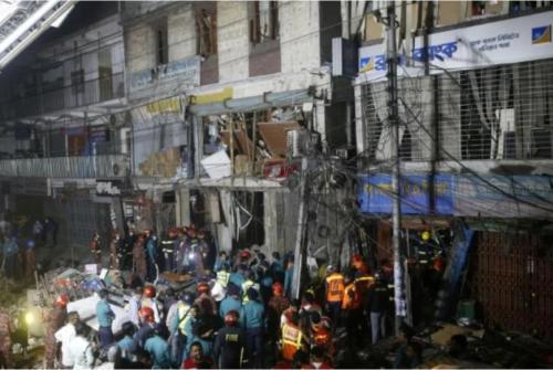 17 Killed, 100 Injured In Bangladesh Building Blast