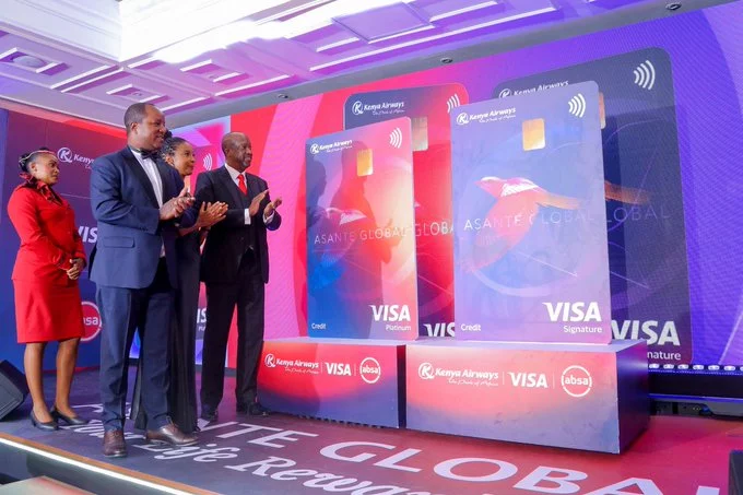 Visa, Kenya Airways, Absa Launch Co-Branded Travel Card