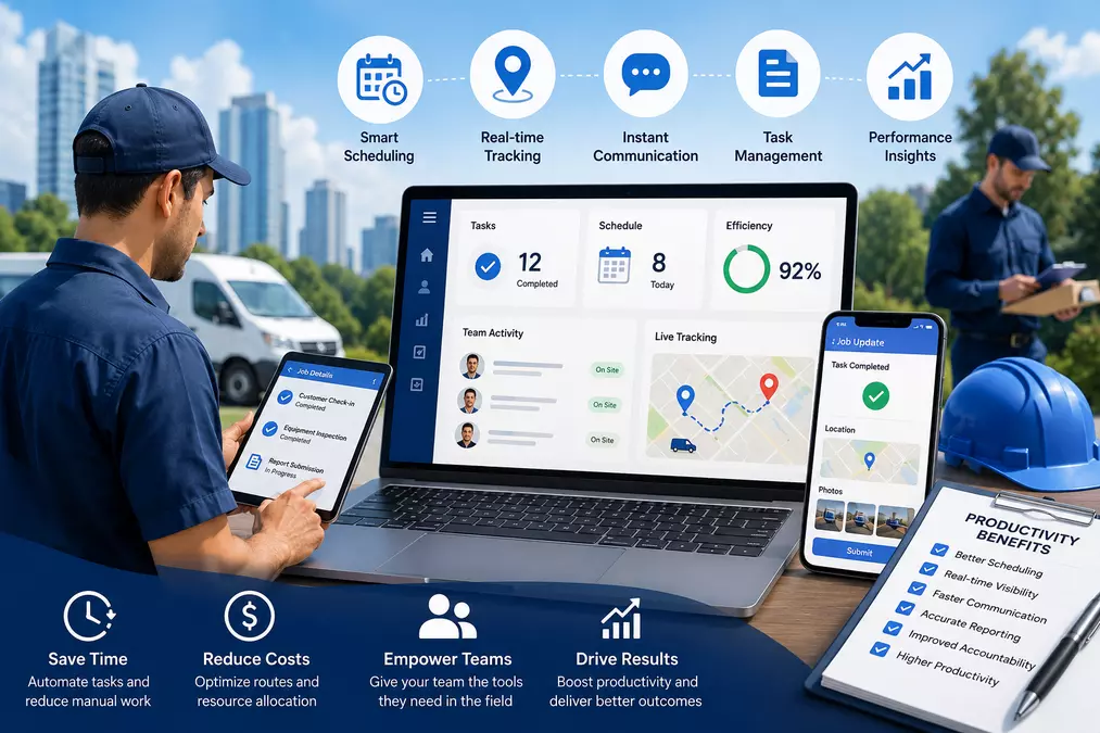 How Does Field Management Software Improve Field Team Productivity?