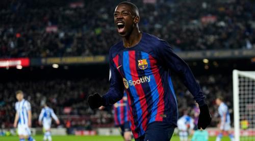 Dembele Fires Barca Past Sociedad To Copa Semis