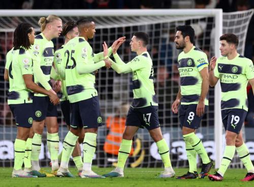 Man City Keep Pressure On Arsenal With Bournemouth Win