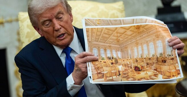 President Trump’s Ballroom Design Sparks Confusion