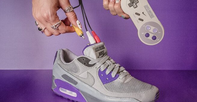 You Can Play Nintendo Games on SNES Nikes