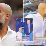 Fans Spot Pep Guardiola Snub Former Manager During Community Shield Medal Ceremony