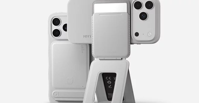 Moft Magnetic Tripod Wallet Adds Tracker & Shutter Button