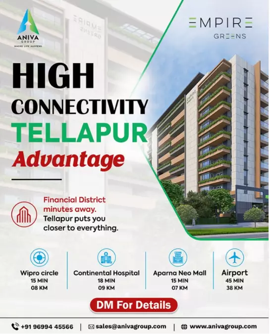 Best Gated Community Apartments In Tellapur for Modern Family Living