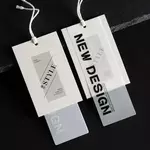 Elegant Personalized Silk Tags For Wedding Favours And Gifts