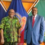 IG Koome Hosts Former CJ Maraga For Talks On Improving Police Welfare