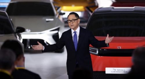 Toyota Names New CEO As Akio Toyoda Steps Down