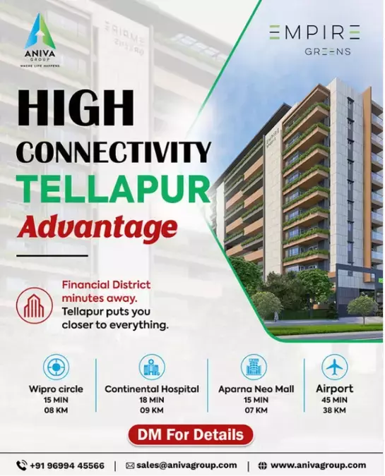 Best Gated Community Apartments In Tellapur for Modern Family Living