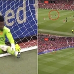 Andre Onana Is Chipped From Centre Circle On His Old Trafford Debut Against Lens