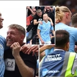 Man City Fan Who Mobbed Erling Haaland Against Sheffield United Is A World-Champion Boxer