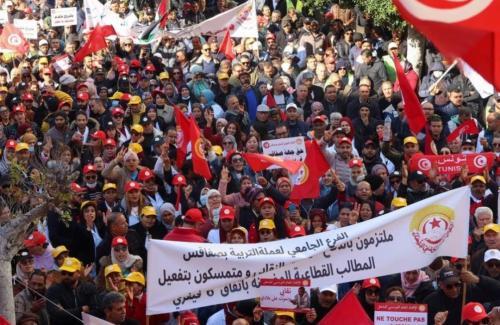 Tunisia Expels European Trade Union Chief For Taking Part In Protest