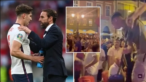 England Fans Slammed For X-Rated John Stones Chant Ahead Of Ukraine Clash