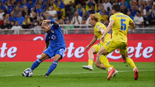 Frattesi Double Gives Italy Euro Boost Against Ukraine