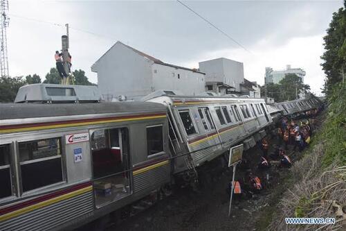 Train Accident In Indonesia’s Yogyakarta Leaves 32 People Injured