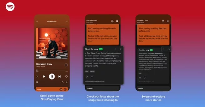 Spotify About the Song Brings Hidden Stories to Your Music