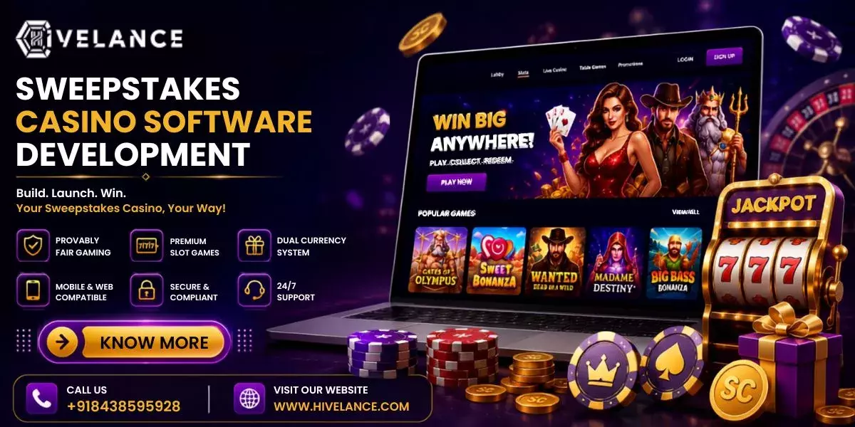 Build a Competitive Gaming Business Using Advanced Sweepstakes Casino Software