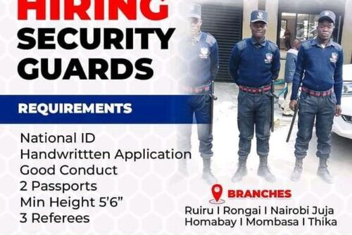 3SB Hiring Security Guards