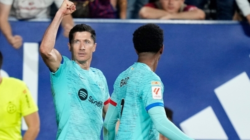 Lewandowski Penalty Earns Barca Tight Win At Osasuna