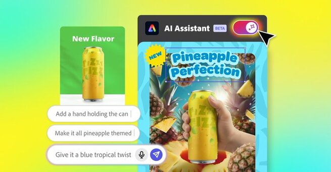 Adobe Express AI Assistant Edits Designs for You