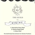The Guild Dubai Recruitment 2023 for Kitchen Positions