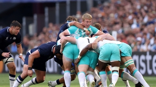 Nienaber Hails Pack After Boks Grind Out Win Over Slippery Scots