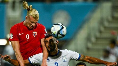 Erling Haaland Scored Twice As Norway Cruised Past Cyprus To Keep Their Euro 2024 Qualification Hopes