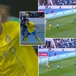 Cristiano Ronaldo Nets Stunning Strike With Weak Foot In Al Nassr's Game Against Raja
