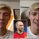 Rasmus Hojlund Hilariously Refers To Christian Eriksen As 'Agent Christian' In New Interview