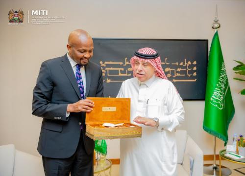 CS Kuria Meets Saudi Minister, Discuss Forthcoming Investments